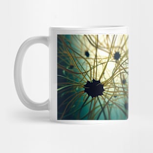 Human nerve cells, illustration (F012/8233) Mug